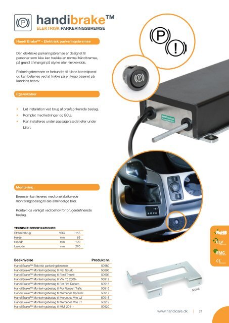 Produktkatalog - DA - Handicare.dk