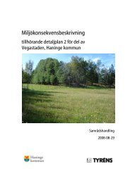 Miljökonsekvensbeskrivning - Haninge