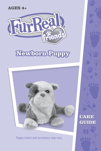 FurReal Friends Newborn Puppy Instructions - Hasbro