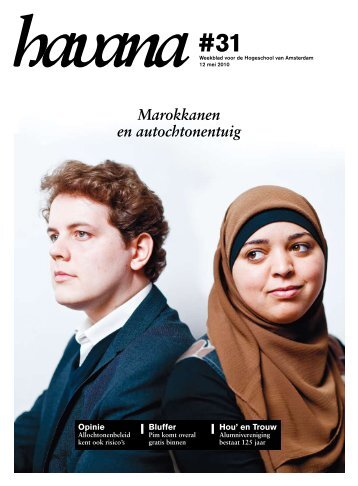 Marokkanen en autochtonentuig - Folia Web