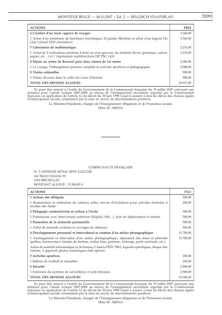 Staatsblad Moniteur - FOD Volksgezondheid, Veiligheid van de ...