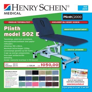 HS Flyer Mei 2011.indd - Henry Schein