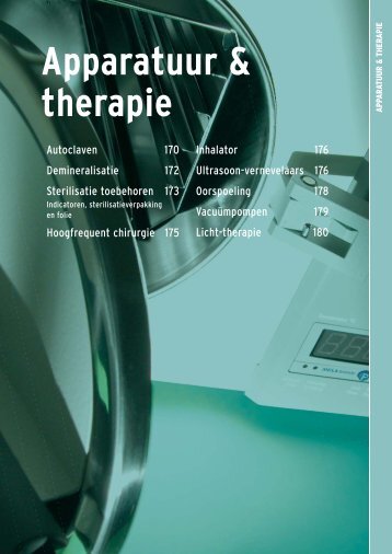 Apparatuur & therapie - Henry Schein