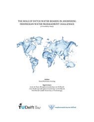 the role of dutch water boards in answering indonesian ... - Delfland