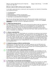 Effecten reductie DSM-winning op de omgeving 5-10 ... - Delfland