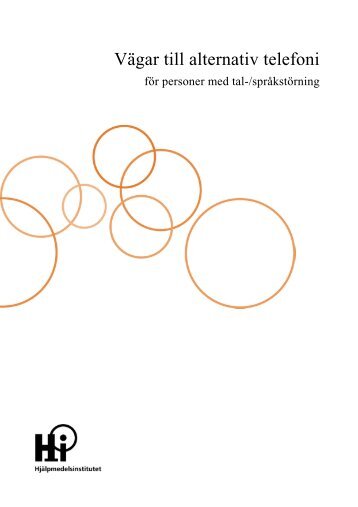 PDF-dokument - Hjälpmedelsinstitutet