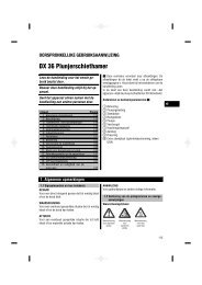 DX 36 Plunjerschiethamer - Hilti