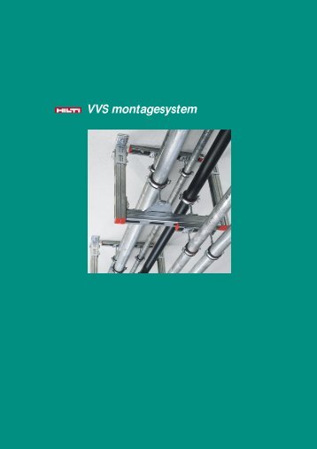 VVS montagesystem - Hilti Danmark A/S