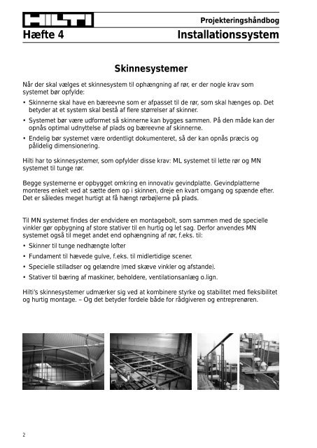VVS montagesystem - Hilti Danmark A/S