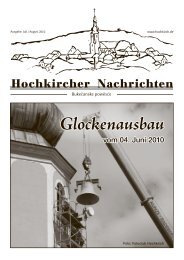 Hochkircher Nachrichten - Bukečanske powěsće