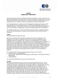 HR definitief advies reviewcommissie - Hogeschool Rotterdam