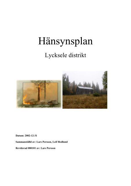 Lycksele - Holmen