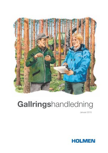 Gallringshandledning - Holmen Skog