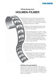 Förteckning Holmen-filmer