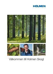 Välkommen till Holmen Skog!