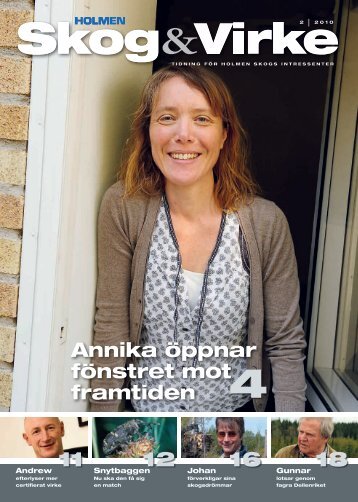 Annika öppnar fönstret mot framtiden 18 16 12 11 - Holmen