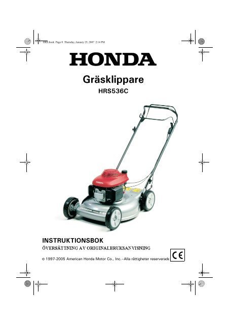 Gräsklippare - Honda