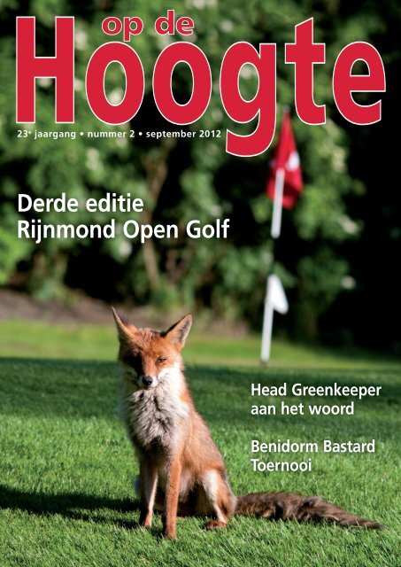 2012 - 2: september - Hooge Bergsche Golfclub