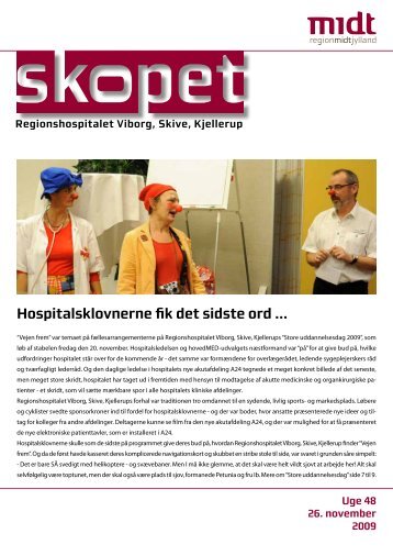 personaleblad for Regionshospitalet Viborg, Skive, Kjellerup