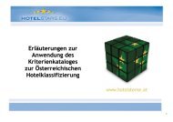 Erläuterungen zur Anwendung des ... - Hotelsterne.at