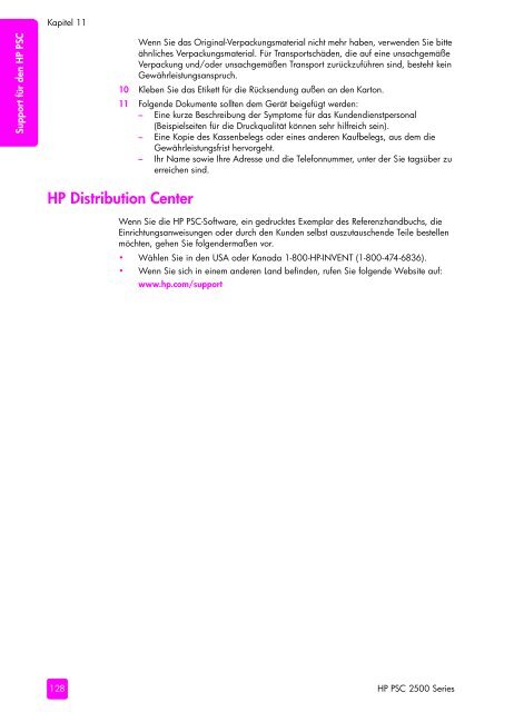 handbuch - Hewlett-Packard