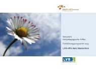 Fortbildungsprogramm 2013 - HPH-Netz Niederrhein