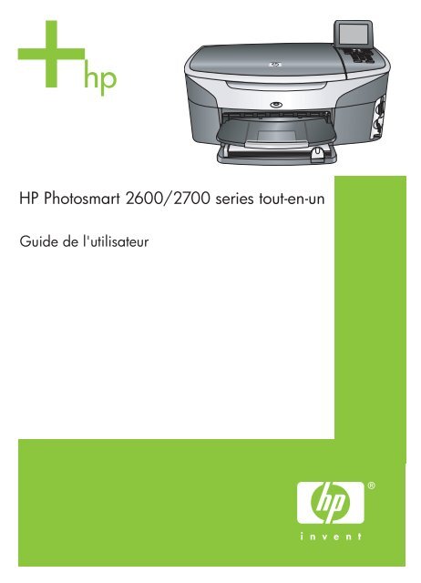 HP Photosmart 2600/2700 series tout-en-un