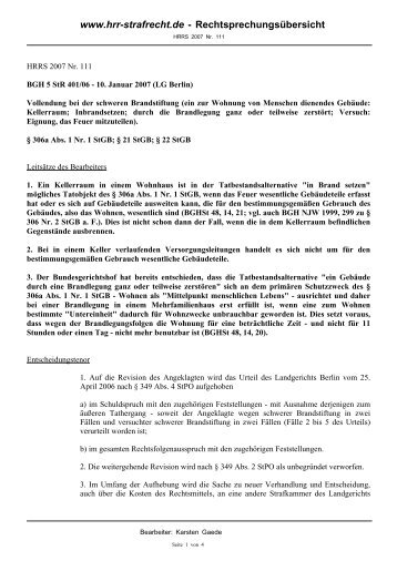 PDF-Download - hrr-strafrecht.de