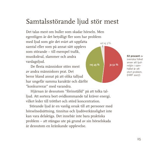 Att leva med överkänslighet för ljud - Hrf