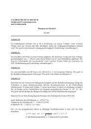 Physik II, Übungsaufgaben 20-26 (PDF-Datei)