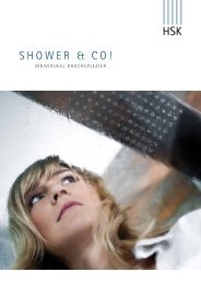 Shower & Co - Individueel doucheplezier - HSK