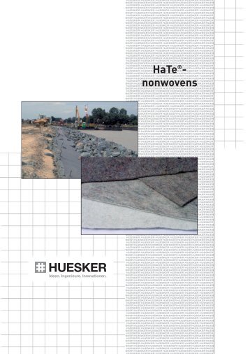 HaTe Vliesstoffe -engl.- - Huesker