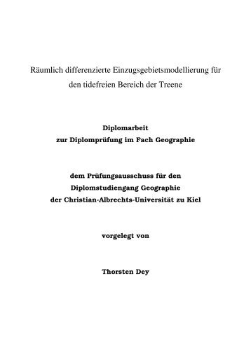 Download - Abteilung Hydrologie und Wasserwirtschaft - Christian ...