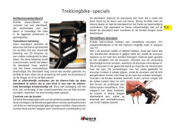 Trekkingbike-specials - Idworx