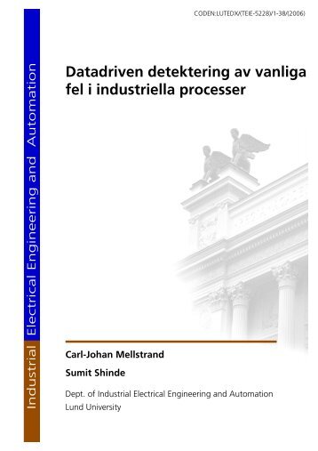 5228 Datadriven detektering av vanliga fel i processer - IEA