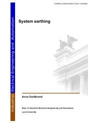 Anna Guldbrand System earthing - IEA