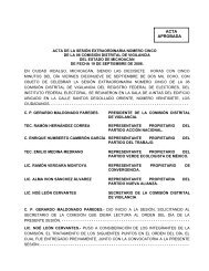 ACTA APROBADA - Instituto Federal Electoral