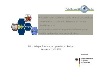 Naturwissenschaftliche Denk- und Arbeitsweisen ... - IfB