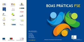 BOAS PRÁTICAS FSE - Instituto de Gestão do Fundo Social Europeu