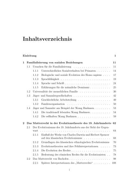 Matrilineare Gesellschaften - Institute for Advanced Studies