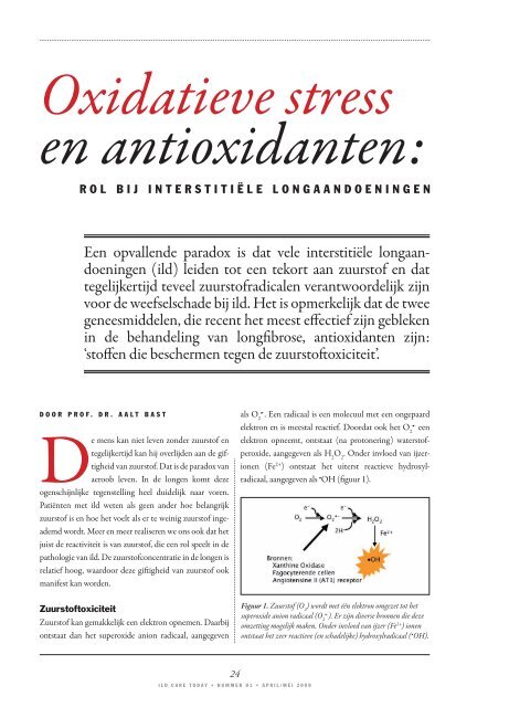 Oxidatieve stress en antioxidanten: - Ildcare.nl