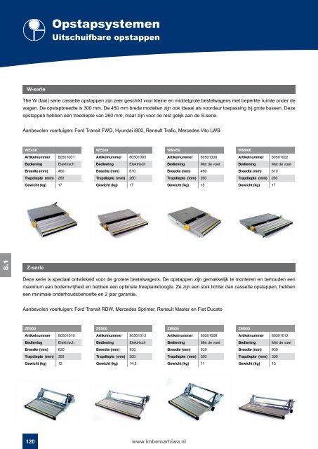 8Opstapsystemen - Imbema Groep