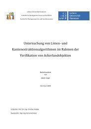 Bachelorarbeit - Institut für Photogrammetrie und GeoInformation ...