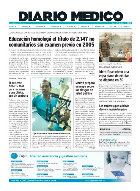 Diario Médico (PDF - Spanish) - IRB Barcelona