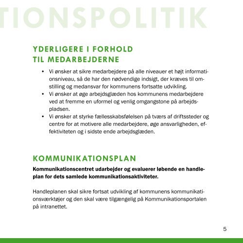 Kommunikationspolitik - Ishøj Kommune