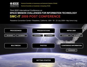 Third IEEE International Conference on Space Mission Challenges ...