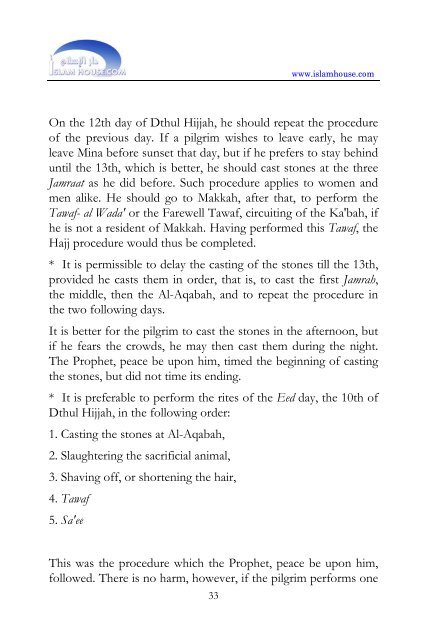 The Book of Hajj and Umrah (PDF)