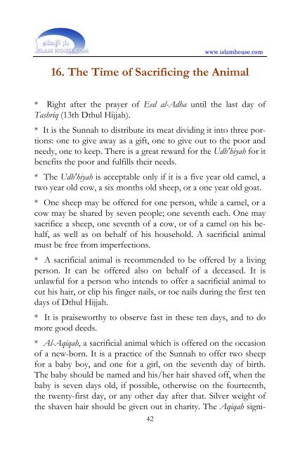 The Book of Hajj and Umrah (PDF)