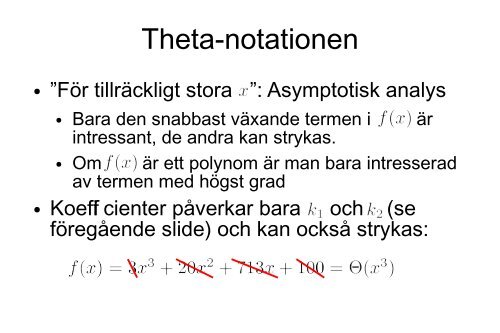 Programkonstruktion och Datastrukturer