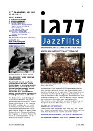 11de JAARGANG, NR. 201 - JazzFlits